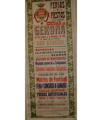 FERIAS Y FIESTAS GERONA 1915