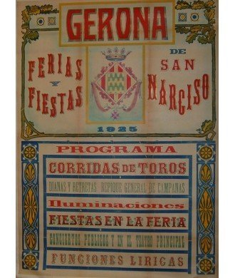 FERIAS Y FIESTAS GERONA 1925