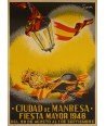 CIUDAD DE MANRESA.FIESTA MAYOR 1946