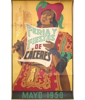 CACERES 1950 FERIA Y FIESTAS