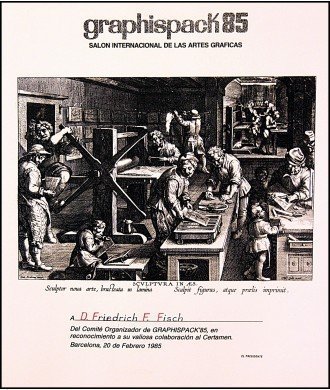 GRAPHISPACK 85 SALON ARTES GRAFICAS