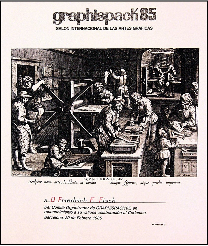 GRAPHISPACK 85 SALON ARTES GRAFICAS