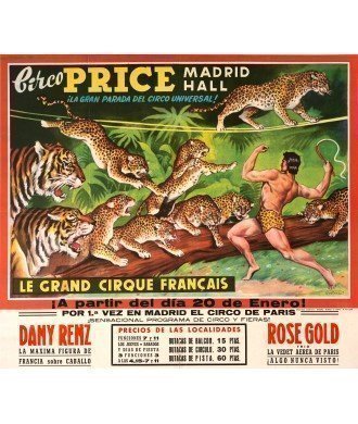 LE GRAND CIRQUE FRANÇAIS. CIRCO PRICE MADRID HALL