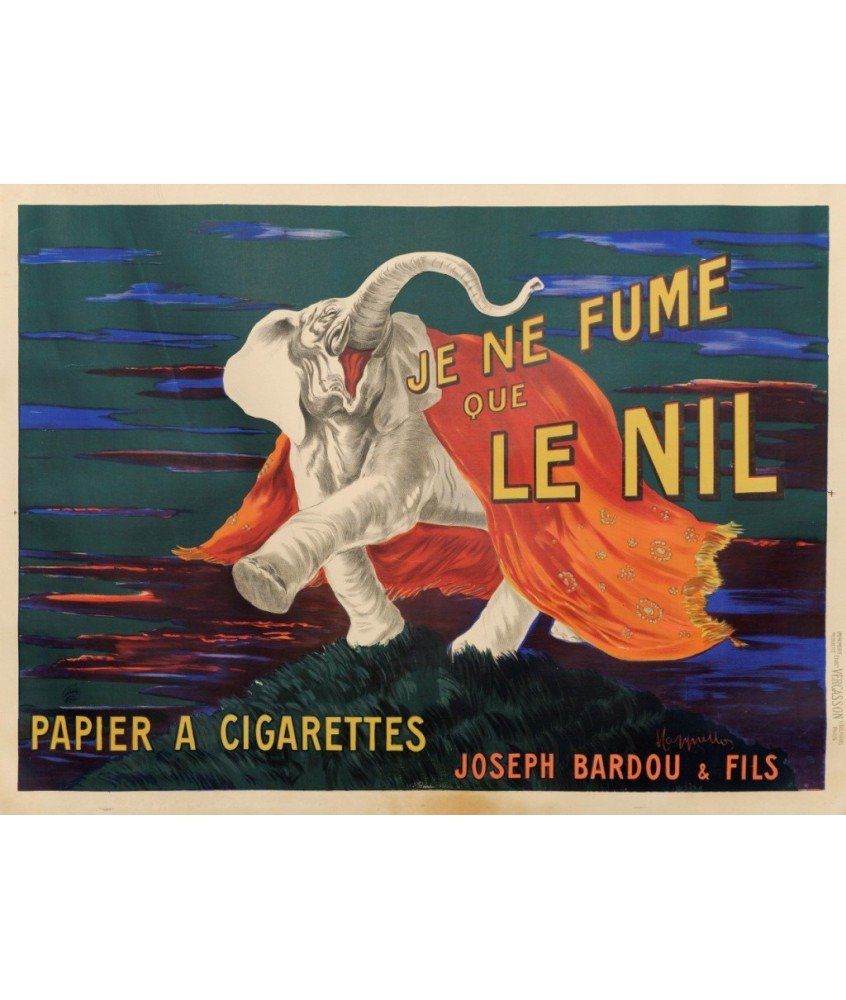 JE NE  FUME QUE  LE NIL