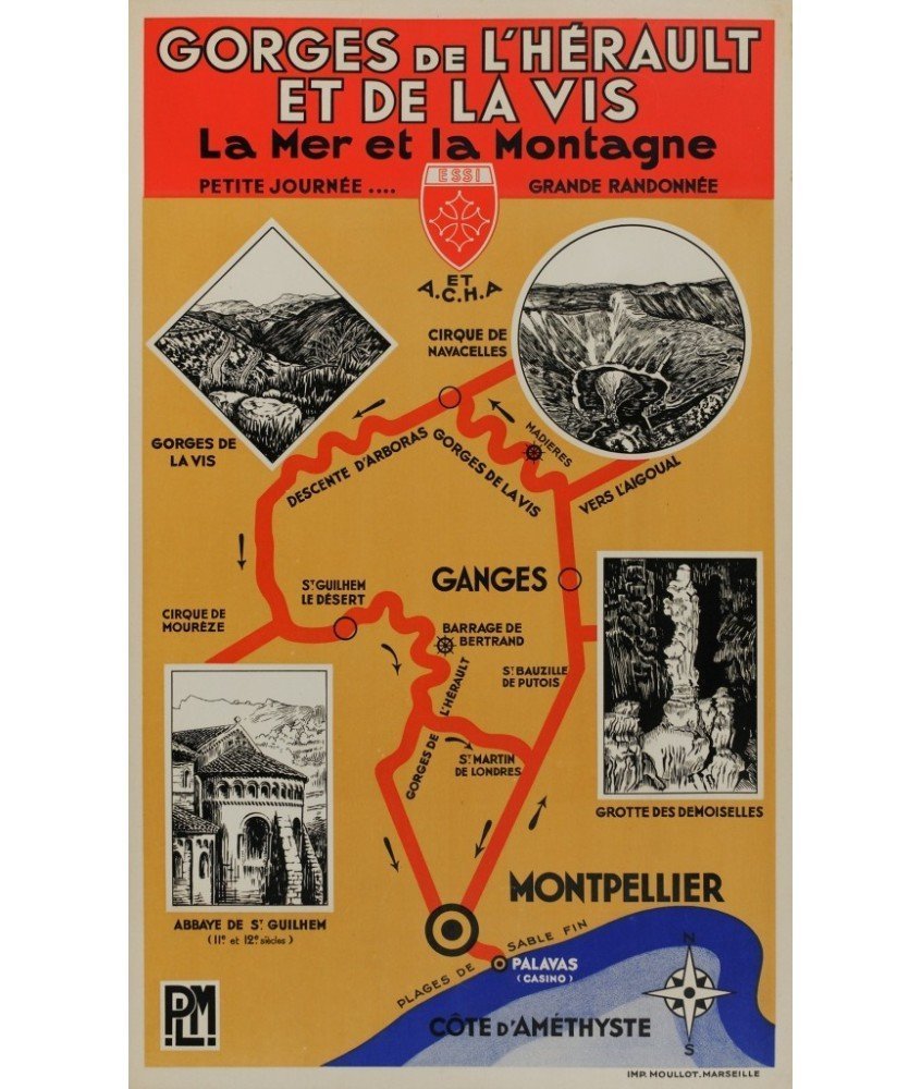 GORGES de L'HERAULT ET DE LA VIS