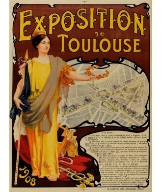 EXPOSITION DE TOULOUSE 1908