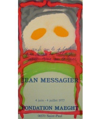 JEAN MESSAGIER. 1977 FONTATION MAEGHT
